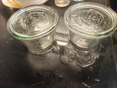 Èèn decaf en èèn bonen van DAK waar ik teveel van had ingekocht