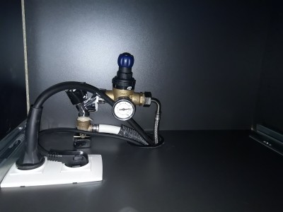 Aansluitingen in de kast